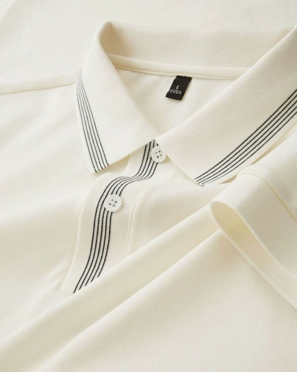 Classic Cream Colored Polo T-Shirt